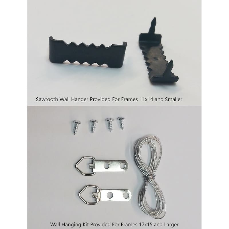 6x9 Shabby Chic / Farmhouse White Wood Picture Frame UV Acrylic, Foam